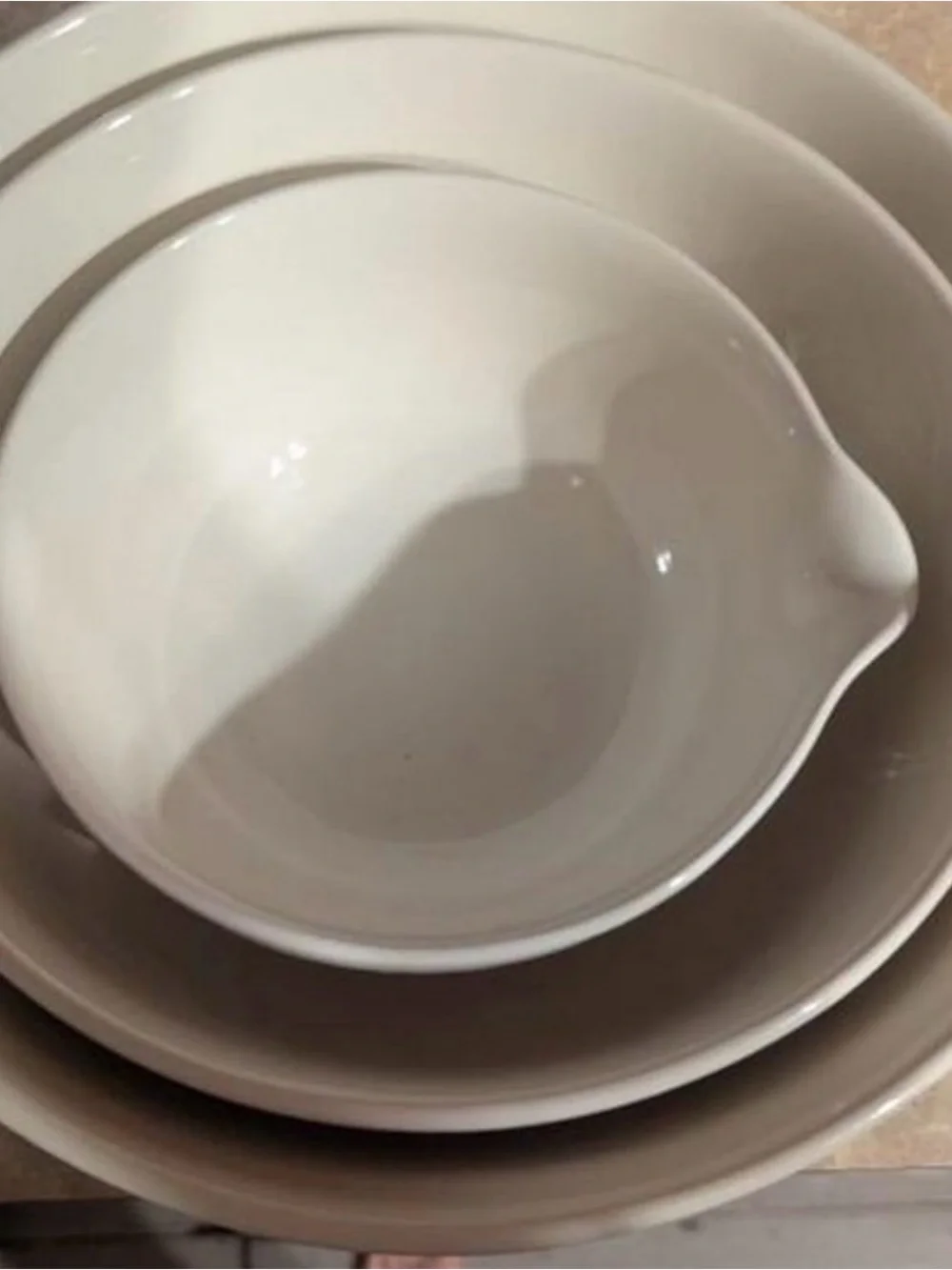 The Pioneer Woman Cream Embossed Mixing Bowls Set